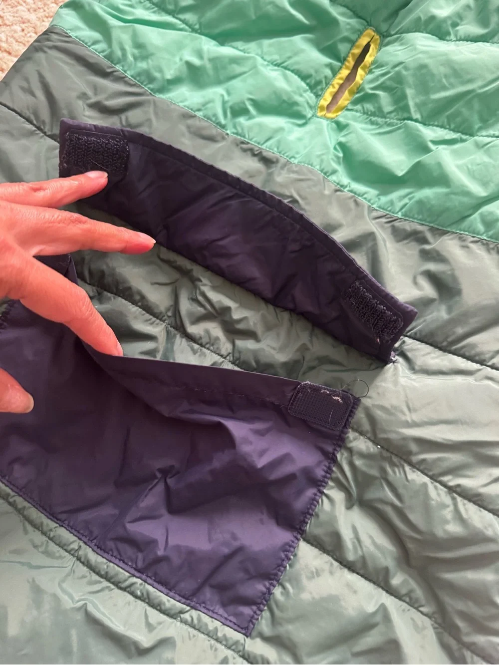 Quilted dog coat for Medium size dog
